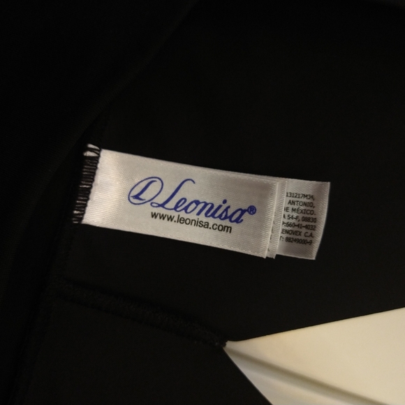 Leonisa Black Undetectable Step In Mid Thigh Body Shaper 018483. Size XXL - Picture 2 of 3